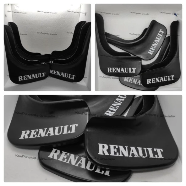 Renault 12 Toros 4lü Paçalık, Çamurluk, Tozluk REN1UX024 - 6