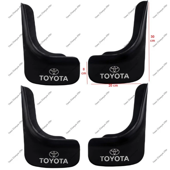 Toyota Corolla 1998-2002 4lü Paçalık Çamurluk Tozluk TYT1UX006 - 2
