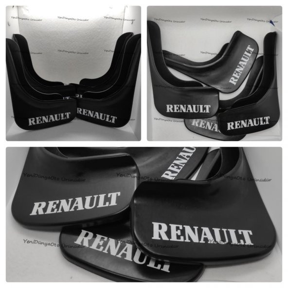 Renault 19 Europa 4lü Paçalık, Çamurluk, Tozluk REN1UX025 - 6