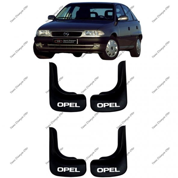 Opel Astra F 1991-1998 4lü Paçalık, Çamurluk, Tozluk OPL1UX001 - 1