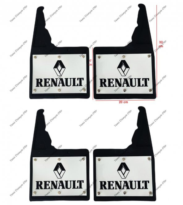 Renault 12 Toros, Toros TSW 4lü Paçalık, Çamurluk, Tozluk REN1RX024 - 2