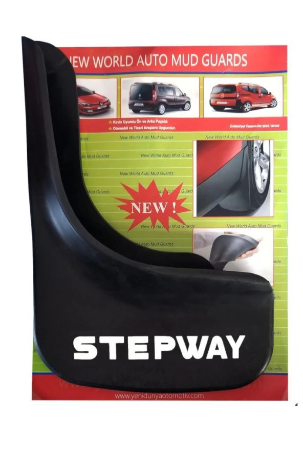 Dacia Sandero Stepway 4lü Paçalık, Çamurluk, Tozluk DAC1UX008 - 2