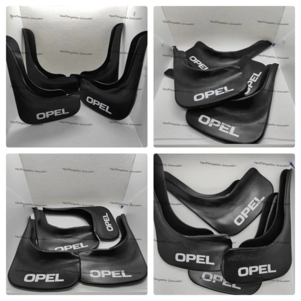 Opel Combo 2001-2012 4lü Paçalık, Çamurluk, Tozluk OPL1UX021 - 7