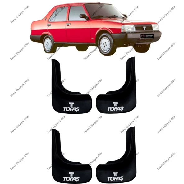 Tofaş Şahin 4lü Paçalık Çamurluk Tozluk TFS1UX003 - 1