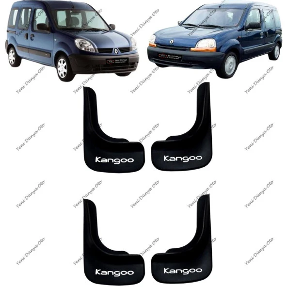 Renault Kangoo 1998-2007 4lü Paçalık, Çamurluk, Tozluk REN1UX027