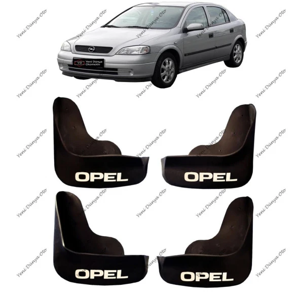 Opel Astra G 1998-2004 4lü Paçalık, Çamurluk, Tozluk  OPL1KX002