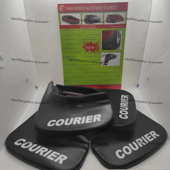 Ford Courier 4lü Paçalık, Çamurluk, Tozluk FRD1UX023 - 3