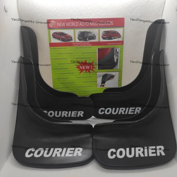 Ford Courier 4lü Paçalık, Çamurluk, Tozluk FRD1UX023 - 5