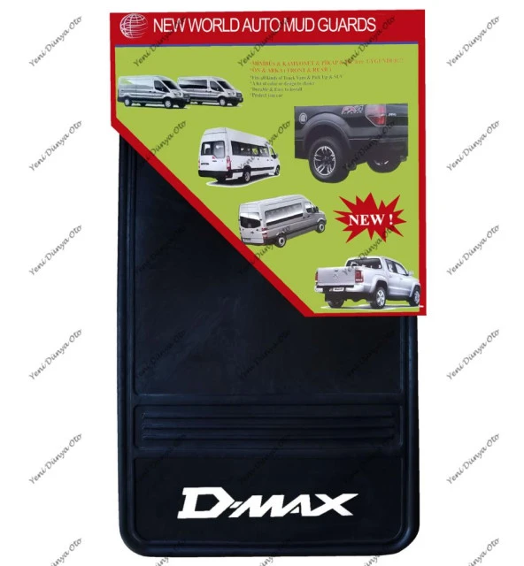 Isuzu D-MAX 4lü Paçalık, Çamurluk, Tozluk ISZ1PX001 - 4