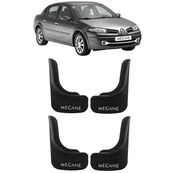 Renault Megane 2 2002-2009 4lü Paçalık, Çamurluk, Tozluk REN1UX008