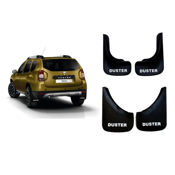 Dacia Duster 2009-2017 4lü Paçalık, Çamurluk, Tozluk DAC1UX009 - 2