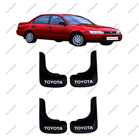 Toyota Corolla 1993-1998 4lü Paçalık Çamurluk Tozluk TYT1UX005