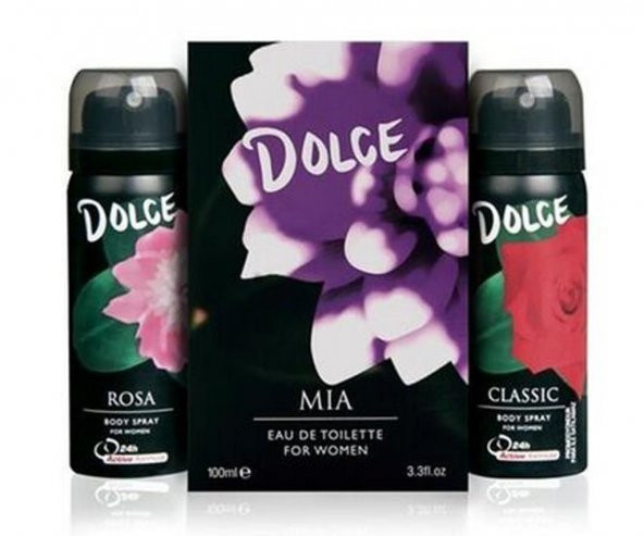 Dolce Mia Edt 100 ml Kadın Parfüm + Deodorant Set