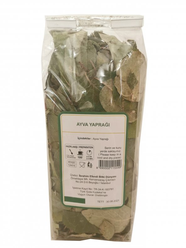 İbrahim Efendi AYVA YAPRAĞI 60 - 3