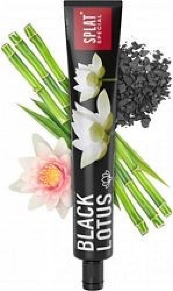Splat Black Lotus Beyazlatıcı Siyah Diş Macunu 75 ml