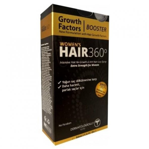 Hair 360 Booster Womens Hair Spray 50 ml