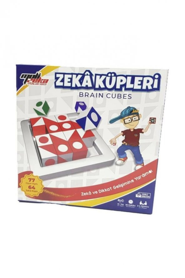 Zeka Küpleri Brain Cubes Zeka Oyunu Strateji Oyunu 2 - 4 Kişilik - 2