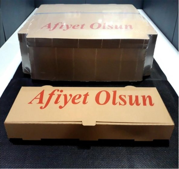 PİDE KUTUSU 42x13,5x4 CM 100LÜ PAKET - 3