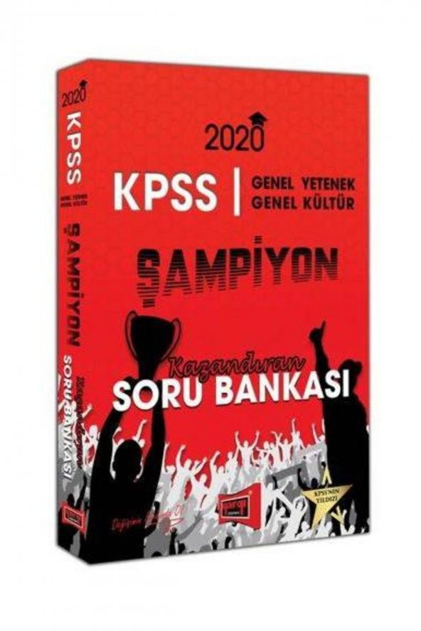 KPSS Genel Kültür Genel Yetenek Şampiyon Kazandıran Soru Bankası 2020