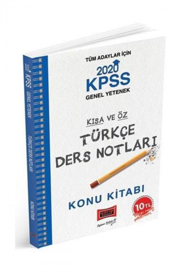2020 KPSS Türkçe Kısa ve Öz Ders Notları