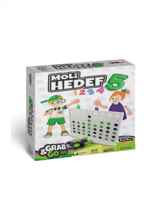 Hedef 5  Moli Zeka Oyunu Strateji Oyunu 2 Oyuncu 3+ Yaş Grab Go - 2