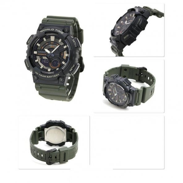 Casio AEQ-110W-3AVDF Kol Saati - 4