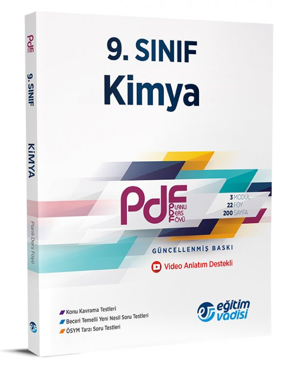 EĞİTİM VADİSİ 9.SINIF KİMYA PDF -2020-