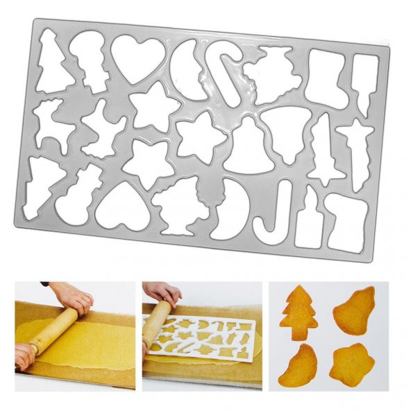 Koopman 25 Parça Noel Kurabiye Şekillendirici - 2