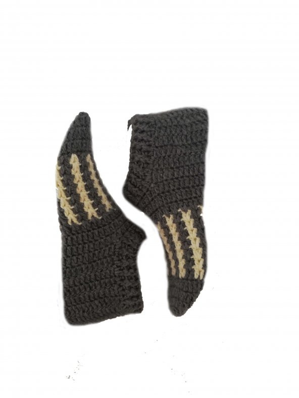 Nuh Home Kışlık Patik Çorap El Yapımı Çorap