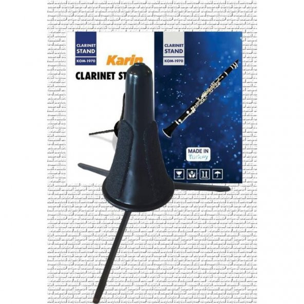 Metal Ayaklı Klarnet standı Karin 3 Ayaklı Klarnet Standı - 3