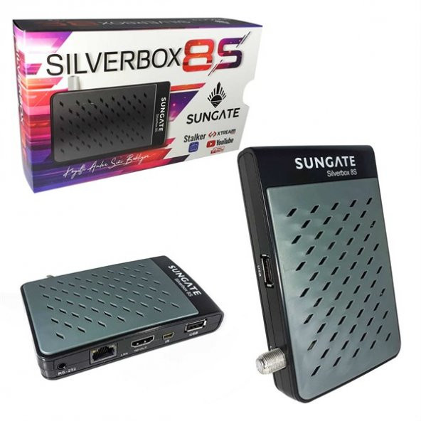 Sungate Silverbox 8S Uydu Alıcısı 114005
