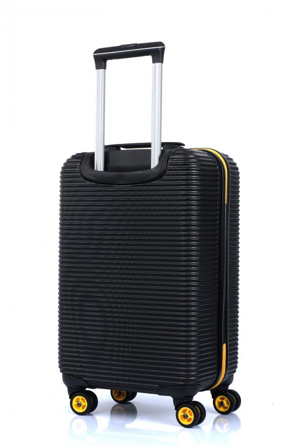 National Geographic Abs 3lü Valiz Seti Siyah - 4