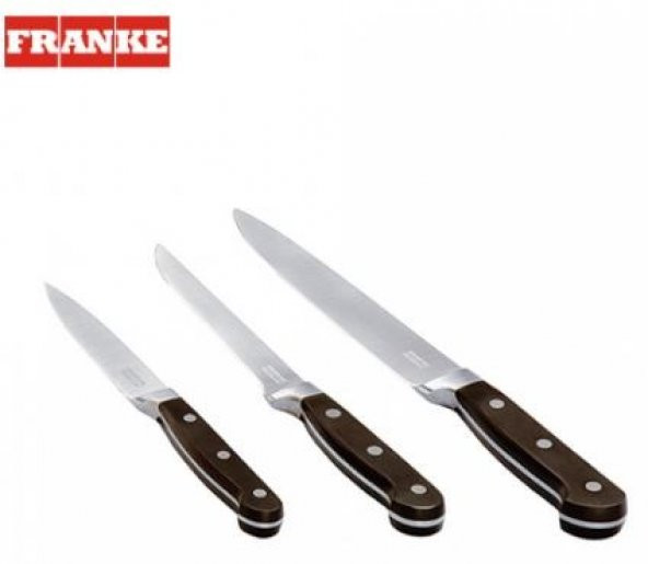 Franke 3lü Bıçak Seti - İsviçre Çeliği