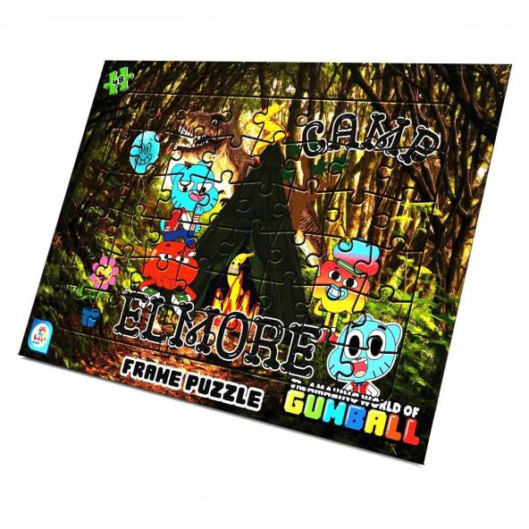 Gumball 48 Parça Frame Puzzle - 1