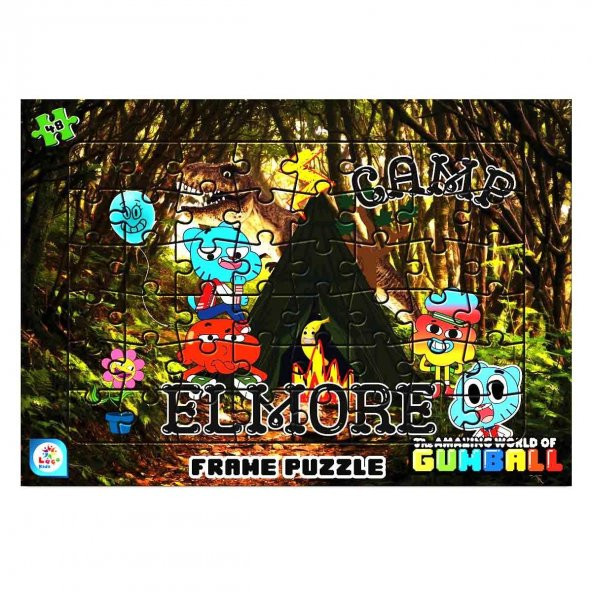 Gumball 48 Parça Frame Puzzle - 2