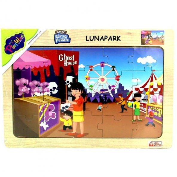 Ahşap Lunapark Puzzle