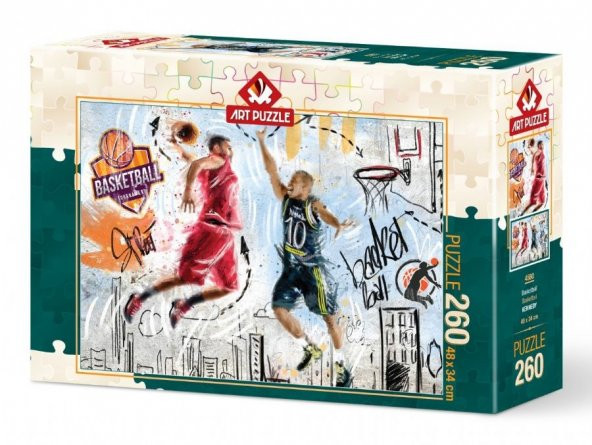 Art Puzzle 260 Parça Basketbol Puzzle - 2
