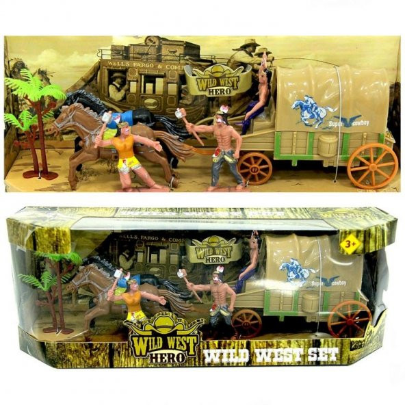 Sunman Kovboy Kızılderili Oyun Seti - 3