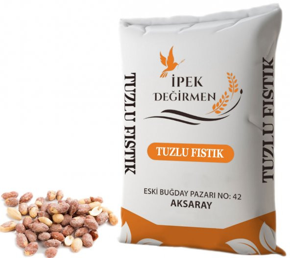 İpek Değirmen 2 KG Çerez Kavrulmuş Tuzlu Fıstık Lüks Kuruyemiş