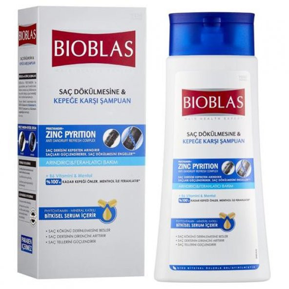 Bioblas Prociyanidin Kepek Dökülme Karşıtı Şampuan 360 ml