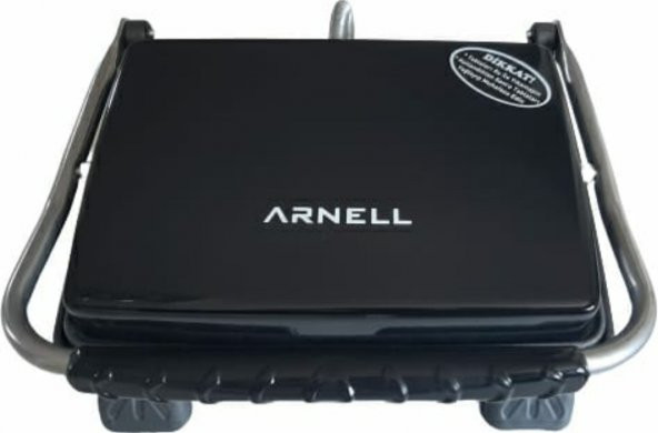 Arnell Döküm Tost Makinesi 8 Dilim Tost Siyah