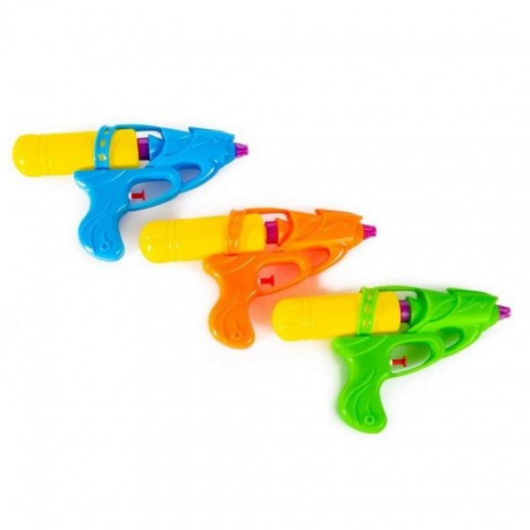 3 Lü Vivi Toys Su Tabancası Vivi Orta Boy VI-204 (3 Adet 3 Renk)