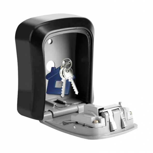 Mühlen Safe Key 3 Şifreli Çelik Kasa Anahtar Kasası Kutusu Anahtarlık Dış Mekana Uygun - 3