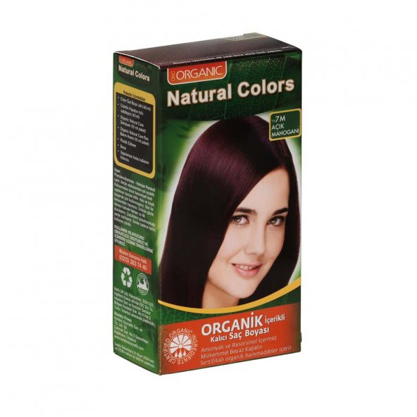 Natural Colors Saç Boyası Açık Mahagoni 7M