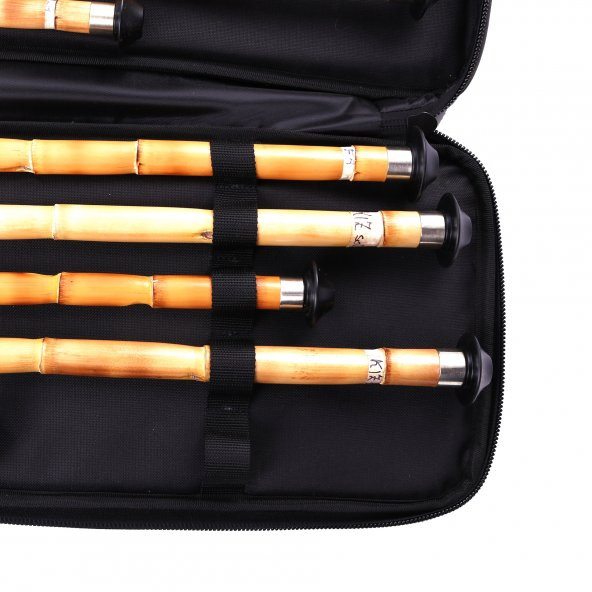 Wagon Case 03 Serisi Takım Ney Taşıma Çantası ( Siyah ) - Resim 6