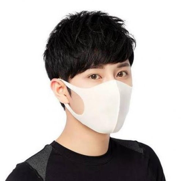 Nano Teknoloji Filtre Maske - Korumalı Virüs Maskesi Beyaz