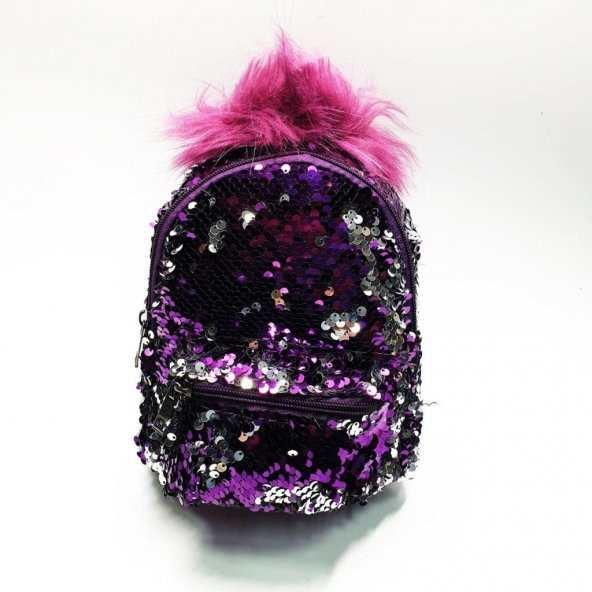 Ponpon Figürlü  Çocuk Sırt Çantası - 5