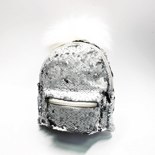 Ponpon Figürlü  Çocuk Sırt Çantası - 9