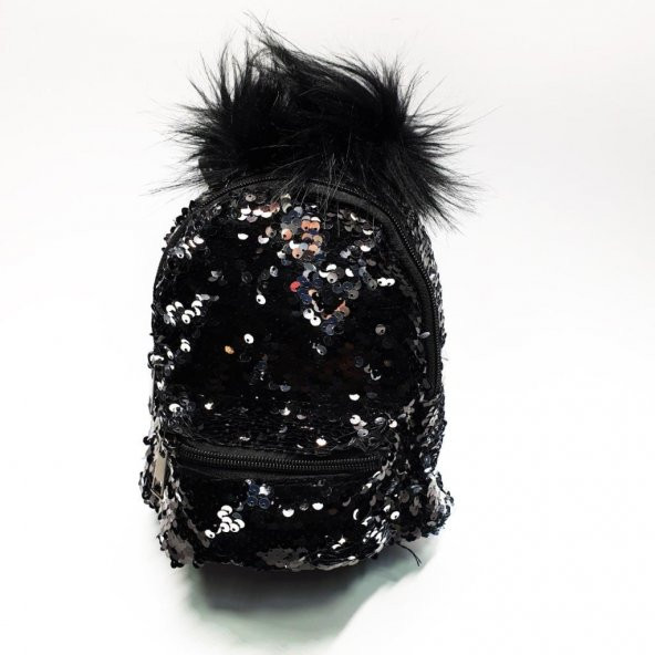 Ponpon Figürlü  Çocuk Sırt Çantası - 11