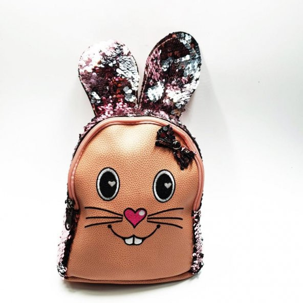 Tavşan Figürlü  Çocuk Sırt Çantası - 5